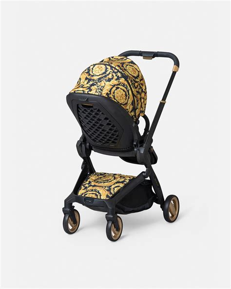 trolley versace|Versace barocco stroller.